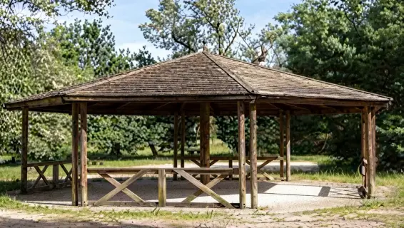 Дерев’яна альтанка